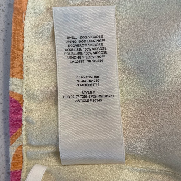 Never Worn! Aritzia Sun•deh Psychedelic Mini Skirt with Slit - Picture 9 of 10